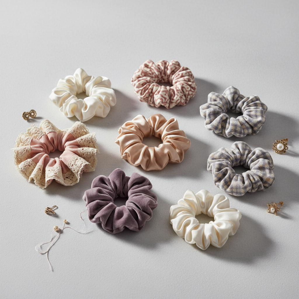 Hair Scrunchie Mystery Box - Cute Hair Accessories Surprise